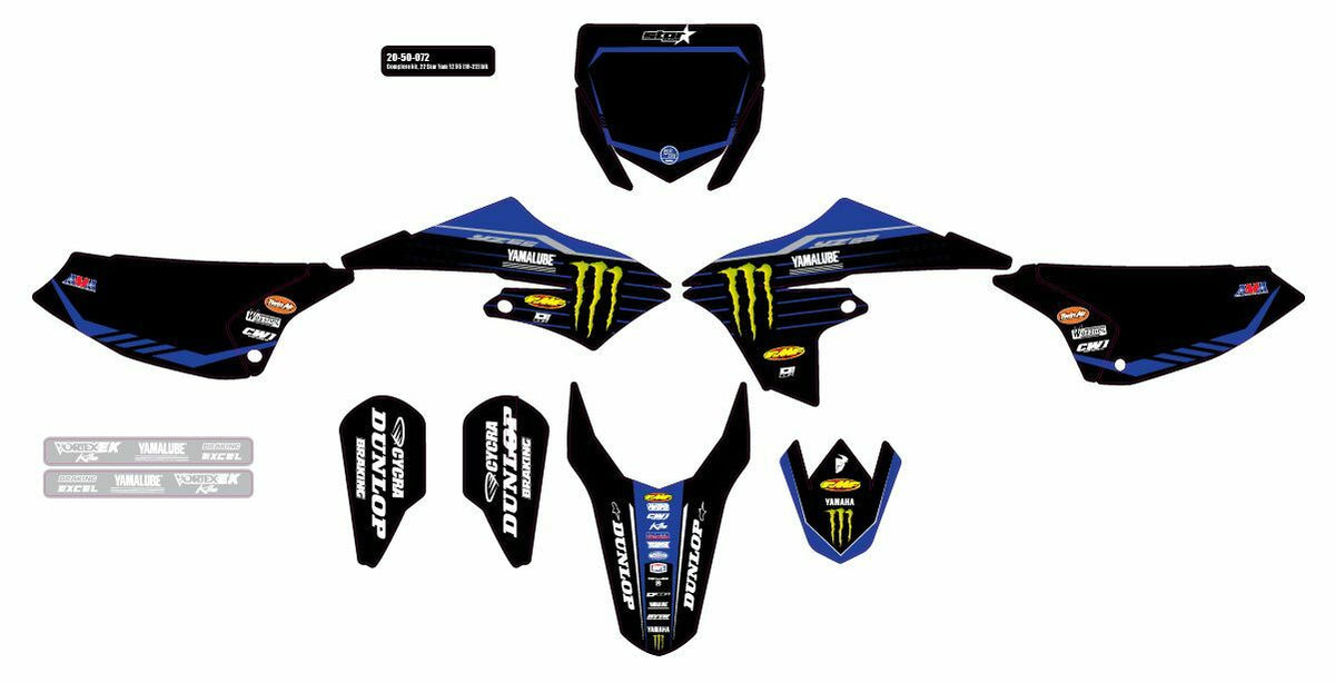 D-COR Complete KIT 22 Star YAM White BG (20-50-072)