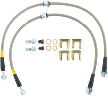 Cargar imagen en el visor de la galería, StopTech 95-99 Mitsubishi Eclipse Stainless Steel Front Brake Lines