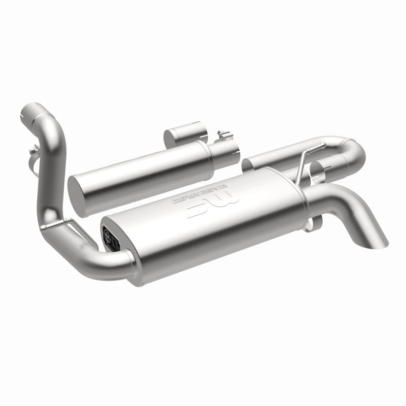 MagnaFlow 18-23 Jeep Wrangler JL 2.0L/3.6L Overland Series Axle-Back Exhaust