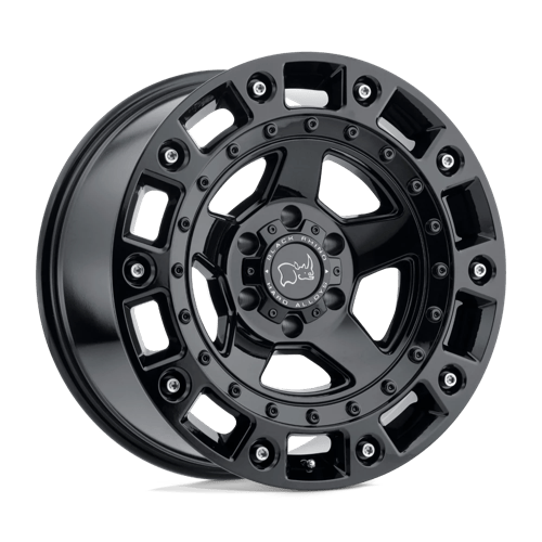 BRCNC 17X9.5 5X5.5 G-BLK-SSBLT 0MM