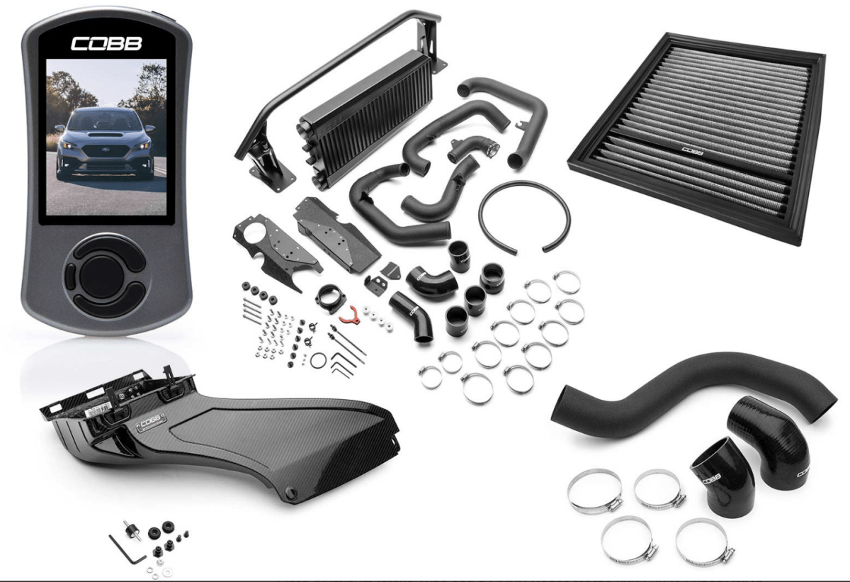 Cobb 2022+ Subaru WRX Stage 2 Power Package w/Black FMIC