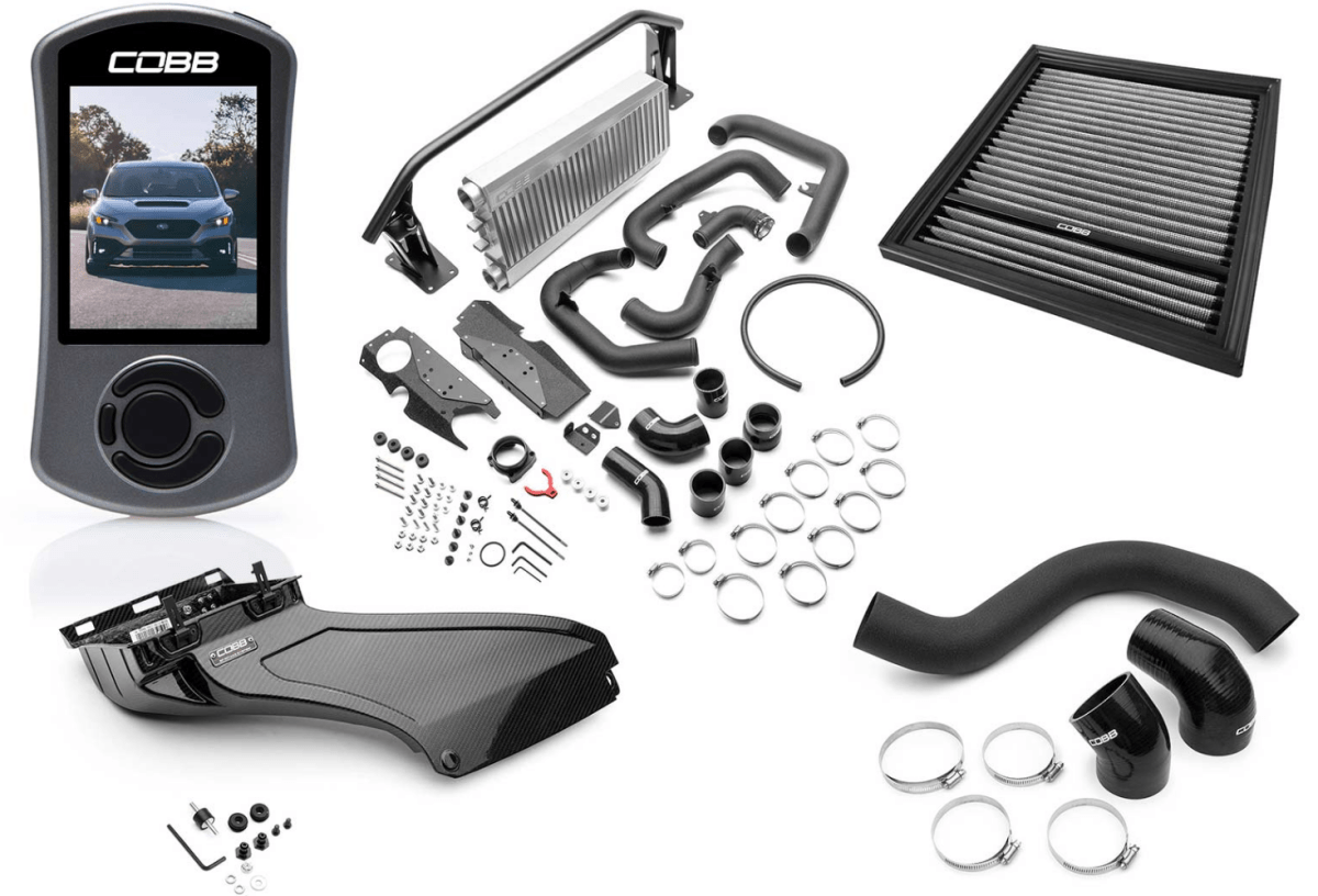 Cobb 2022+ Subaru WRX Stage 2 Power Package w/Silver FMIC