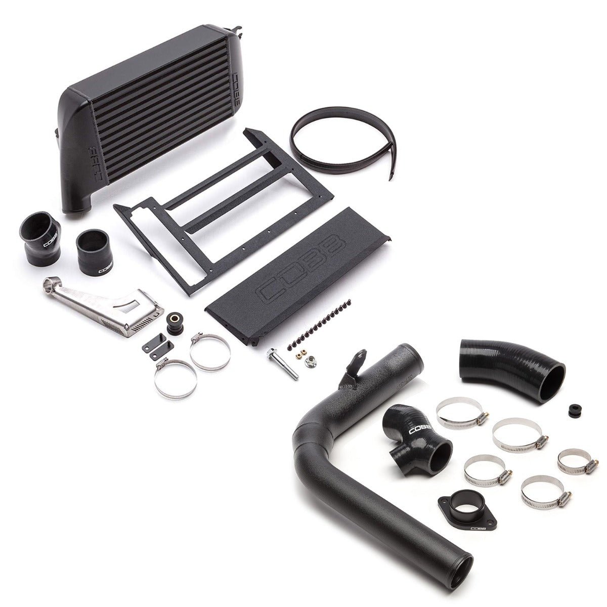 Cobb 15-18 Subaru WRX Top Mount Intercooler Kit - Black