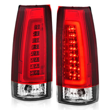 Cargar imagen en el visor de la galería, ANZO 1999-2000 Cadillac Escalade LED Taillights Chrome Housing Red/Clear Lens Pair