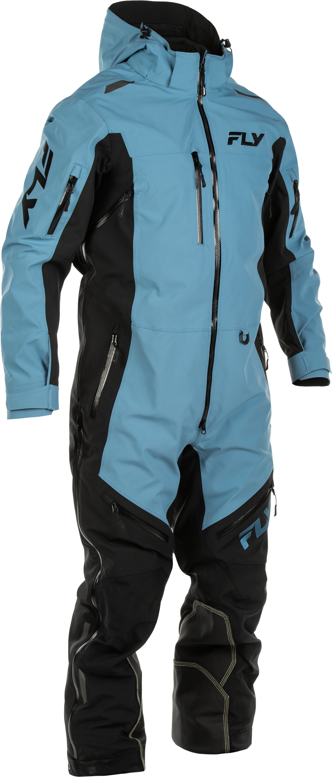 Fly Racing Cobalt Shell Snowbike Monosuit Blue/Black 2X (470-43952X)