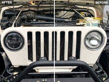 Cargar imagen en el visor de la galería, Raxiom 97-18 Jeep Wrangler TJ/JK Axial Series LED Headlights- Black Housing (Clear Lens)