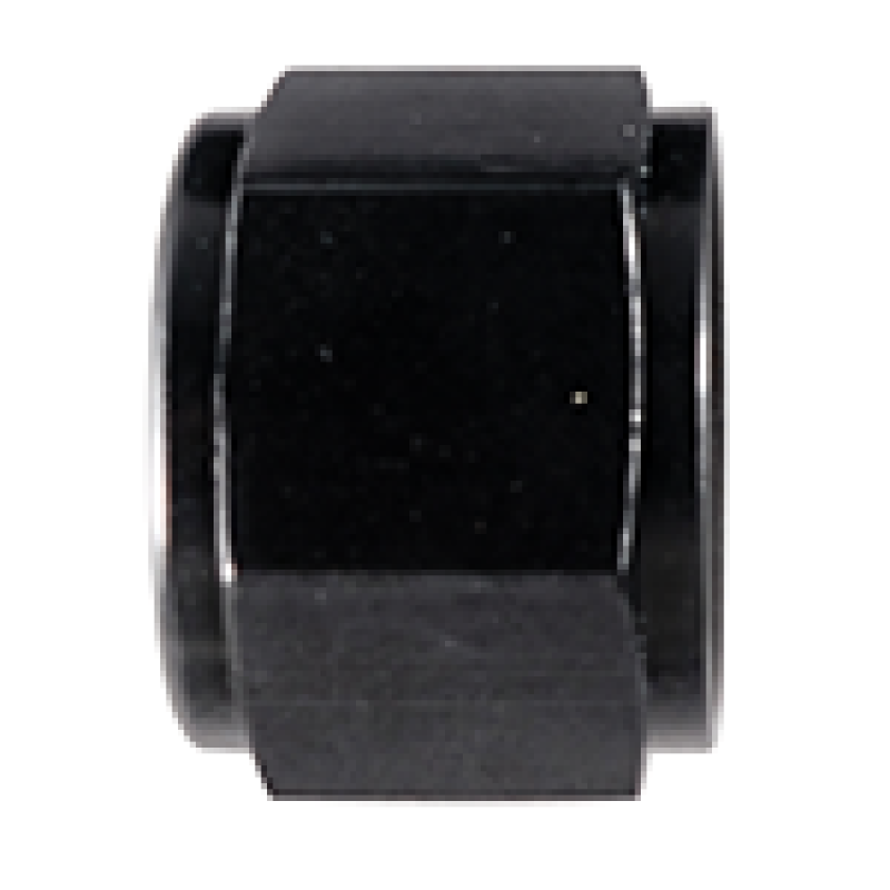 Fragola -8AN Aluminum Flare Cap - Black