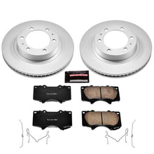 Cargar imagen en el visor de la galería, Power Stop 03-09 Toyota 4Runner Front Z17 Evolution Geomet Coated Brake Kit