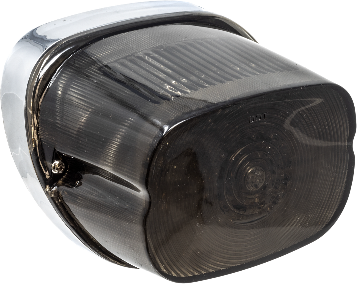 Letric Lighting Sqaureback LED Tailight Smoke Lense Hardwire (LLC-SQTL-ST)