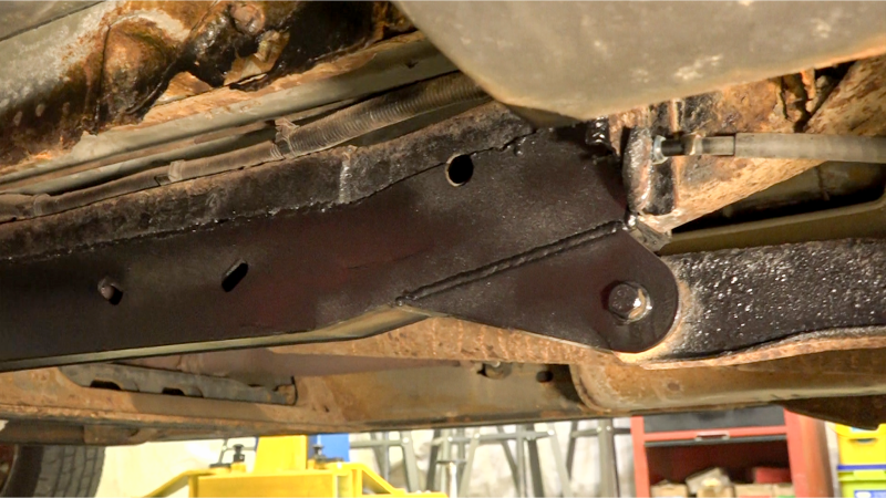 Rust Buster Center Frame Repair Kit - Left — Fits Avalanche/Suburban/Yukon