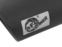 Cargar imagen en el visor de la galería, aFe POWER MACH Force-Xp 5in 304 Stainless Steel Exhaust Tip 5In x 7Out x15Lin Bolt-On Right-Blk