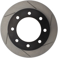 Load image into Gallery viewer, StopTech Power Slot 00-05 Ford Excursion / 01-04 F250 4WD Front Left Slotted Rotor