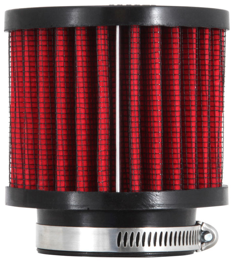 K&N 62-1470 Crankcase Vent Filter - 1.75in Flange ID x 3in OD x 2.5in H Rubber Top