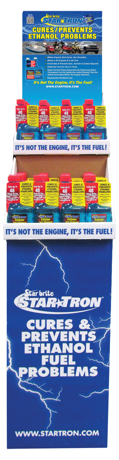 Star Brite Enzyme Fuel Treatment 8OZ 48/PK w/Floor Display (14649)