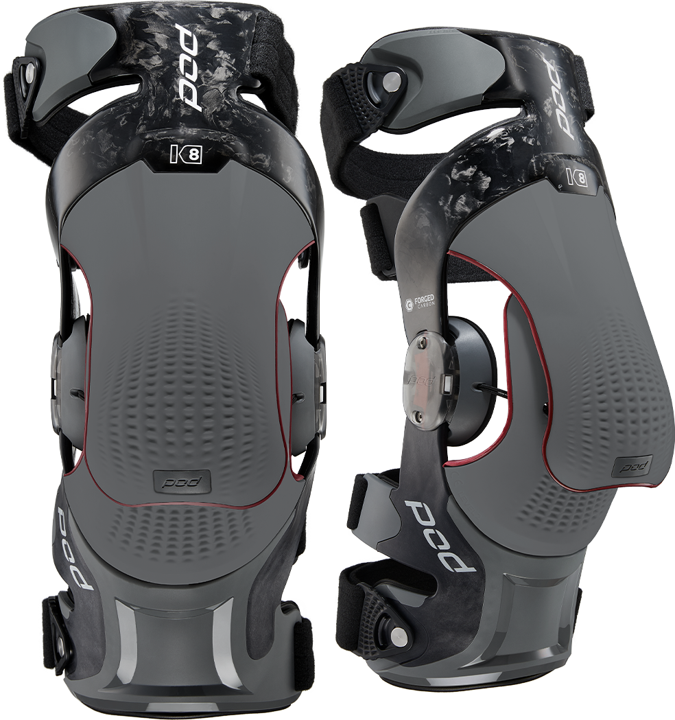 POD K8 3.0 Knee Brace Carbon (PR) Carbon/Graphite XL (K830-CDK-PR-XL)
