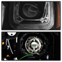 Cargar imagen en el visor de la galería, Spyder Volkswagen Golf VII 14-16 Projector Headlights DRL LED Blk Stripe Blk PRO-YD-VG15-BLK-DRL-BK