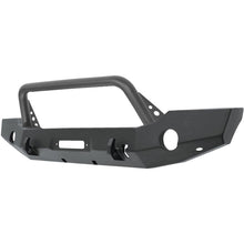 Cargar imagen en el visor de la galería, Westin 18-19 Jeep Wrangler JL WJ2 Full Width Front Bumper w/Bull Bar Textured Black