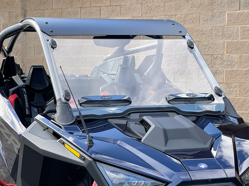 Spike Front Vented Windshield Polaris PRO-R (78-4500)