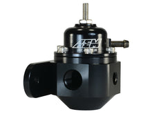 Cargar imagen en el visor de la galería, AEM Universal Black Adjustable Fuel Pressure Regulator