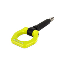 Load image into Gallery viewer, Mishimoto 13+ Subaru BRZ/FRS/86 / 18+ Subaru WRX Neon Yellow Racing Front Tow Hook