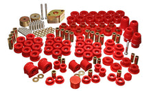 Load image into Gallery viewer, Energy Suspension 07-11 Jeep JK 4dr Red Hyper-Flex Master Bushing Set