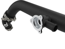 Cargar imagen en el visor de la galería, aFe 21-23 Ford Bronco V6-2.7Ltt BladeRunner Alum Hot &amp; Cold Charge Pipe Kit - Black