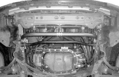 Cusco Front Member Guard Bar — Fits Toyota Altezza SXE10 JZX100