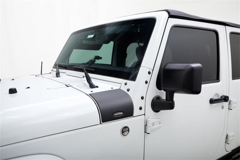 Bushwacker 18-19 Jeep Wrangler JL Trail Armor Cowl Guard - Black