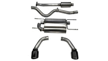 Cargar imagen en el visor de la galería, Corsa 12-14 Scion FRS / Subaru BRZ Black Tip Sport Cat-Back Exhaust