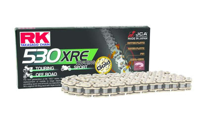 RK Chain GB530XRE-108L XW-Ring Gold Drive Chain - 108 Links