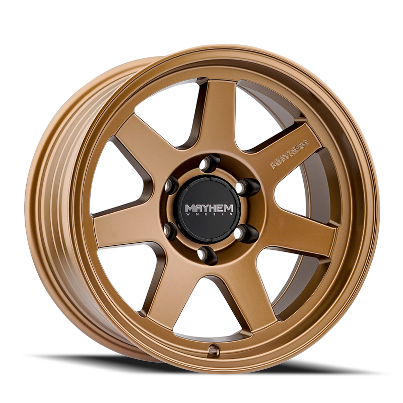 Mayhem 8307 Convoy 17x9 / 5x127 BP/ -6mm Offset / 78.1mm Hub Matte Black Wheel