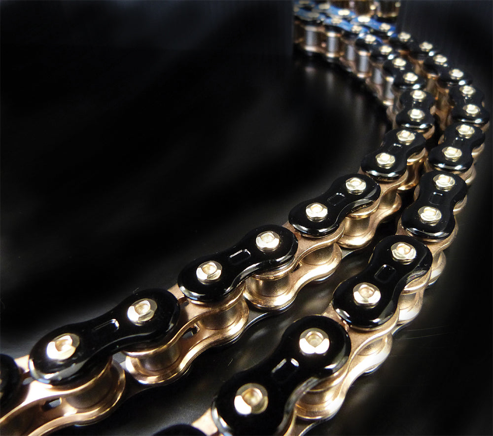 EK Chain Z 3D QX2 X-Ring 530-160L BLK/GLD (530Z3D-160KG)