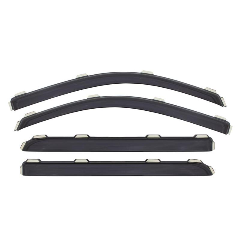 AVS 01-07 Toyota Sequoia Ventvisor In-Channel Front & Rear Window Deflectors 4pc - Smoke