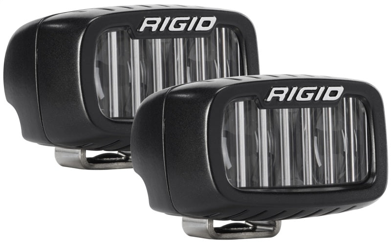 Juego de luces de conducción SRM de Rigid Industries que cumplen con las normas SAE, color blanco, par