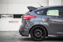 Cargar imagen en el visor de la galería, Seibon 2015-2017 Ford Focus ST/RS Hatchback Carbon Fiber Rear Spoiler (3rd Brake Light Not Included)