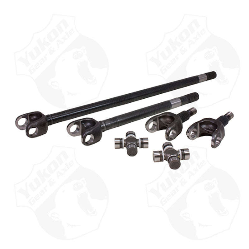 Kit de eje de repuesto delantero Yukon Gear 4340 cromado-molibdeno para Jeep CJ Dana 30 de 1972 a 1981 con 27 estrías