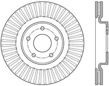 Cargar imagen en el visor de la galería, Rotor delantero izquierdo ranurado StopTech 13-15 Nissan Pathfinder