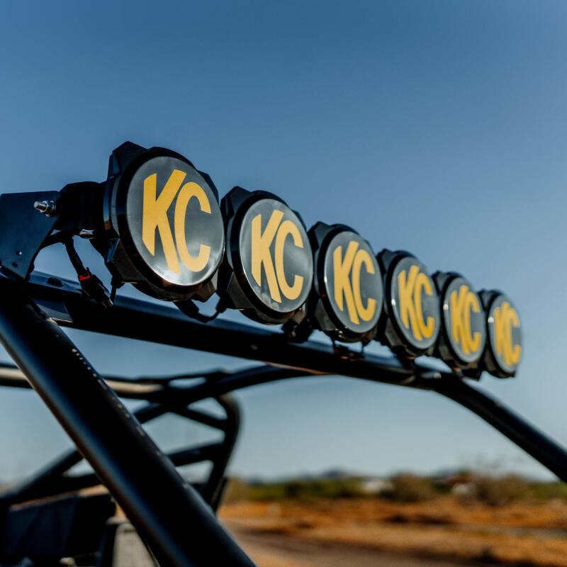 KC HiLiTES 39in. Pro6 Gravity LED 6-Light 120w Combo Beam Light Bar — Fits 2022-2024 Polaris RZR Pro R