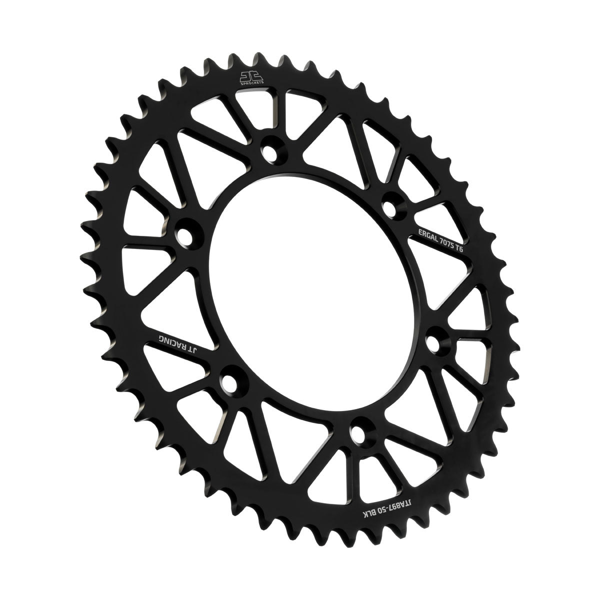 JT Rear Racelite Sprocket Alum 50T-520 BLK HUS/Husq/KTM (JTA897.50BLK)