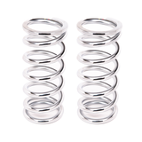 Coil-Over-Spring, 450 lbs./in. Rate, 8 in. Length, 2.5 in. I.D. Chrome, Pair