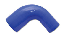 Cargar imagen en el visor de la galería, Vibrant 4 Ply Reinforced Silicone 90 degree Transition Elbow 2in ID x 2.5in I.D. 90 deg. Elbow BLUE