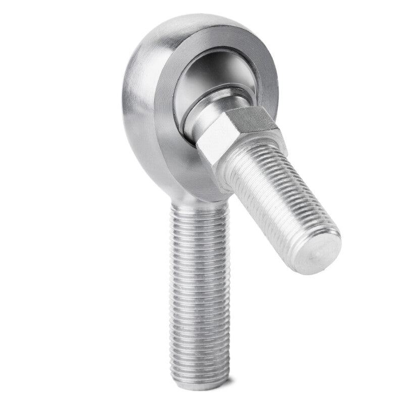 QA1 X Series Endura Rod End - Male/Left Hand - .4375in Bore x 7/16-20 w/Stud - Alloy Steel