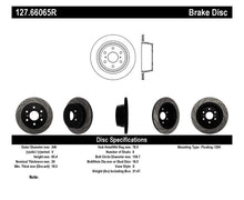 Cargar imagen en el visor de la galería, StopTech 05-10 GMC Sierra (w/ Rear Drum) / 07-09 GMC Yukon Rear Right Slotted &amp; Drilled Rotor