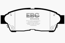 Cargar imagen en el visor de la galería, EBC 93-97 Geo Prizm 1.6 Greenstuff Front Brake Pads