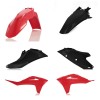 Acerbis 21-23 GasGas MC125/250F/450F/ EX300/250F/350F/450F Plastic Kit - Red/Black (2872781018)