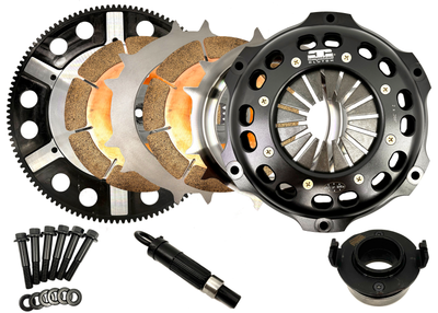 Competition Clutch Honda/Acura K Series 184mm Twin Disc Ceramic Clutch Kit — Fits 02-06 RSX, 06-11 Civic