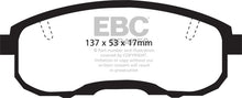 Cargar imagen en el visor de la galería, EBC 95-99 Infiniti I30 3.0 Greenstuff Front Brake Pads