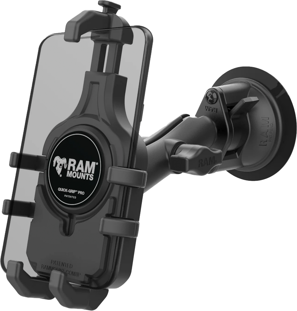 RAM Quick-Grip PRO Suction CUP Phone Mount (RAM-B-166-PD5U)