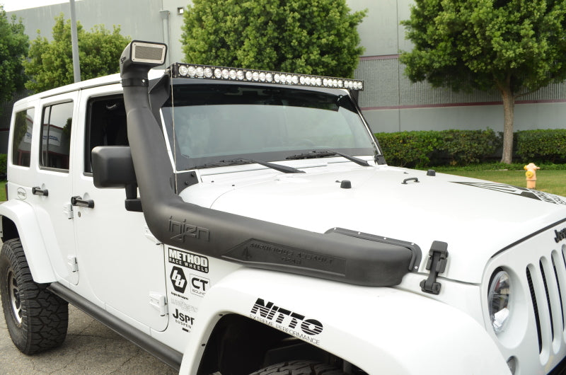 Snorkel para cruce de aguas profundas para admisión Evolution de Jeep Wrangler (JK) 3.6L V6 de Injen 07-18