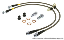 Cargar imagen en el visor de la galería, StopTech 89-98 Nissan 240SX (300ZX Upgrade) Rear Stainless Steel Brake Lines